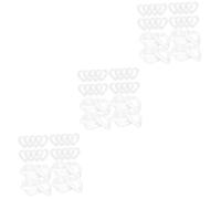 EXCEART 3 Set AMA La Palla di Schiuma Phantastes Palloncini Cuore Vernice Arredamento Delirio Artigianato del Cuore di Schiume di Nozze Modello Artigianale Fai da Te Bianca 50 Pezzi*3