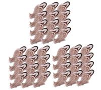 EXCEART 3 Set Piuma di Naturale Protezione Ambientale Laurea Design Fatto A Mano Fai da Te Accessori Acchiappasogni Fai da Te 50 Pezzi Decorazioni Hallowen Centrotavola 50 Pezzi * 3