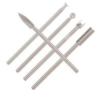 EXCEART 3 Set Strumenti Per Intagliare Il Legno Accessori Per Utensili Rotanti Cacciavite Elettrico Attrezzo Utensili Elettrici Strumento Elettrico Circolare Silver Acciaio