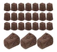 EXCEART 30 Pezzi Cubetti di Torba di Cocco per Semenzaio, Terreno per Piante Senza Terra, Kit di Coltivazione Fuori Suolo, Promuove Crescita Ottimale, Facile da Piantare, Marrone