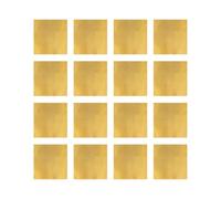 EXCEART 300 Pezzi Carta Alluminio Oro per Avvolgere Alimenti, Stile | Grado Alimentare, Alluminio, Effetto Oro, per Tè e Zollette di Zucchero, Negozi Dolciari e Matrimoni
