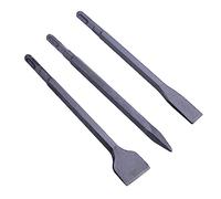 EXCEART 3pezzi Set Di Scalpelli Per Compatibile Con Sistema Plus Per Piastrelle Scalpello Piatto in Acciaio Al Molibdeno Punta Per Martello Rotante Demolitore