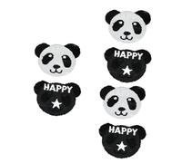 EXCEART 3pezzi Toppe Panda Termoadesive Per Abbigliamento Applicazioni Cucito Per Riparare e Decorare Giacche Camicie e Borse Design Unico e Brillante Alta Qualità e Resistente