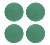 EXCEART 4 Pezzi Blocchi di Schiuma Floreale Rotondi Verdi per Composizioni Supporto per Fiori Freschi e Artificiali Base per Bouquet per Decorazioni Matrimonio e Casa