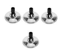 EXCEART 4 Pezzi Testa Ricambio per Mop Rotante Inossidabile Base per Lavapavimenti Accessorio Pratico e Resistente per Pulizia Superfici Diverse