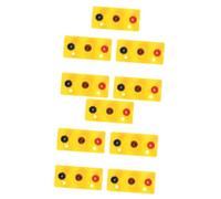 EXCEART 4 Set Piccolo Portalampada Multiplo Titolare Presa Mini Fisica Piccola Base Della Lampada Attacco A Vite Portalampada Prese Luce Plastica Colore Casuale 5 Pezzi * 4