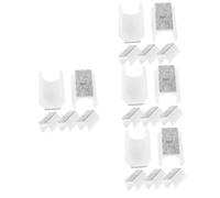 EXCEART 4 Set Tappetino Feltrini Pastiglie Per Mobili Gambe Pad Pad Tampone Protettori Protezioni Per Il Pavimento Della Sedia A Dondolo Gamba Slittata Ruota Bianca Provato 5 Pezzi * 4