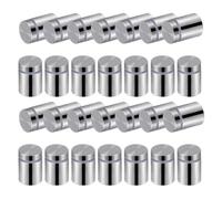 EXCEART 40 Pezzi Chiodo Distanziatore Pubblicitario Acciaio Inox per | Argento, Supporta Pannelli e Finitura Antigraffio, per Camera da Letto e Ristorante