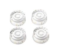 EXCEART 4pezzi Regolatori Per Chitarra Set Di Pulsanti Di Controllo Rotondi Per Volume e Tono Parti Di Ricambio Per Chitarra Elettrica Realizzate in Materiale Plastico