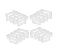 EXCEART 4sets Divisori Regolabili Per Frigorifero Separatori Laterali Per Porte Organizzatori in Plastica Per Spazio Frigorifero Non Richiedono Attrezzi