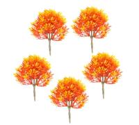 EXCEART 5 Alberi Modello Autunnali in Miniatura 10 Cm, Alberi da Strada Decorativi per Diorami e Paesaggi in Miniatura, Modelli di Paesaggio Arboreo per Progetti Artigianali e Micro