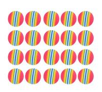 EXCEART 50 Palline da Golf Allenamento Interno Eva da 42mm, Palle Elastiche Sicure e Principianti, Set Pratica Golf Colorato per Casa e Giardino