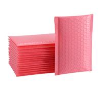 EXCEART 50 pezzi Buste Imbottite per Spedizione Piccole in Rosa con Chiusura Autoadesiva Resistenti per Protezione e Trasporto Articoli Fragili