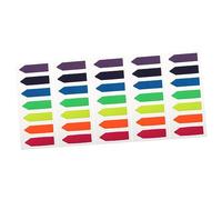 EXCEART 5fogli Etichette Adesive Colorate Per Pagine Marcatori Di Carta Fluorescenti Sticky Tabs Per Scuola e Ufficio Pratici e Leggeri Facili Da Usare Per Organizzazione e Studio