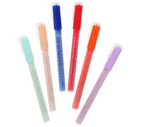 EXCEART 6 Pezzi Penne per Nail Art, Penne per Manicure, Pp Riutilizzabili, Strumento Versatile per Disegno a Mano e Puntinatura, per Uso On-the-go e Decorazione Unghie