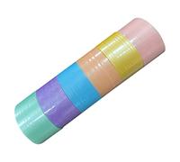EXCEART 6rotoli Nastro Adesivo Per Giochi Nastro Appiccicoso Per Stress e Divertimento Colori Diverse Per Adulti Giocattoli Creativi e Rilassamento