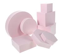 EXCEART 8pezzi Forme Geometriche Per Oggetti Di Scena Per Servizi Fotografici Decorazioni Per Gioielli e Cosmetici Materiali Affidabili e Leggeri