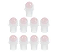 EXCEART Accessori per Bottiglie di Olio Essenziale Resistenti e Facili da Montare per Rulli in Jade 9 Pezzi 10ml Design Elegante e Semplice Uso Domestico e Spa