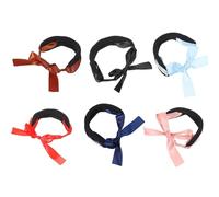 EXCEART Accessori per Chioma 6 Pezzi fare Chignon con Spugna e Nastro in Raso, Strumento per Acconciature Veloci e Eleganti, per Balletto e Festa Stili multipli