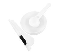 EXCEART Applicatore per Maschere Viso 4 Pezzi Ciotole PP 9Cm per Miscelazione Maschere Fai da Te Cura Pelle Estetisti