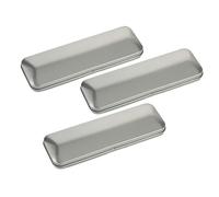 EXCEART Astucci in Latta Portatili Per Matite 3 Pezzi, Organizer Multifunzionale Per Studenti e Scuola, Astuccio Portapenne Compatto e Resistente Per Uso Quotidiano e Trasporto