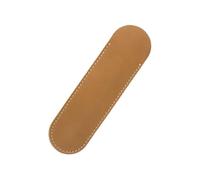 EXCEART Astuccio Per Penna Singola in Pelle Portapenne Retro Per Stilografica Roller Matita Colore Cammello Fatto Mano Piccolo e Funzionale