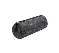 EXCEART Astuccio Portapenne Rotondo Grande in Poliestere, Design Semplice
