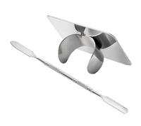 EXCEART con Spatola per in Inossidabile per Facile da Usare da, Accessorio per Make Up con Retro