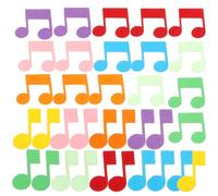 EXCEART Confetti Note Musicali in Carta 200 Pezzi per Decorazioni Feste e Casa, Classici e Belli per Party e Decorazioni da Tavolo Musicali Colore Casuale