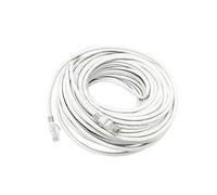 EXCEART Connettore Rj45 10 Meters CAT6 Ethernet Cable RJ45 Network Cable Jumper Connection Cable (White) Rj45 Connettore