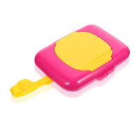 EXCEART Contenitore Portatile Per Salviette Umidificate Per Ragazza Ragazza Scatola Dispenser Da Viaggio Per Genitori Per Passeggini e Culle Facile Da e Riutilizzabile