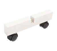 EXCEART Divisore Legno Con Base Stabile Per Schermi Supporto Per Separazione Ambienti Facile Da Installare Design Compatto e Resistente Per Casa Ufficio Hotel e Stanze Da Letto Con Ruote e