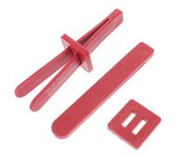 EXCEART Esercitatori la Mascella 2 Pezzi in Plastica Rossi per Allenamento della Forza Muscolare Facciale Dispositivo Sicuro e Portatile per Uso Quotidiano