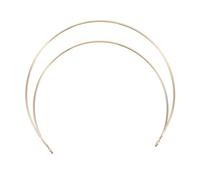 EXCEART Fascia per Chioma in Ottone Color Oro Corona da Dea, Design Unico e Versatile per Matrimonio e Servizi Fotografici, Accessorio Riutilizzabile Elegante