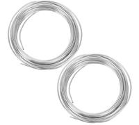 EXCEART Filo Metallico Morbido per Supporto Modellismo 2 Pezzi, Flessibile e Resistente, per Fai da Te e Creazione di Scheletri per Bambole