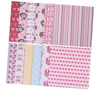 EXCEART Fogli di Carta per Scrapbooking Decoupage Decorazioni per Album di Ritagli per San Carta per Conto a Mano