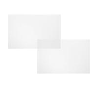 EXCEART Foglio di Illusione Lenticolare 2 Pezzi in Pet Trasparente Resistente alla Pressione per Progetti DIY e Decorazioni, Accessorio Magico per Trucchi Close-up Divertenti