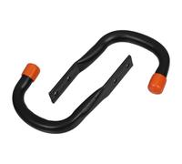 EXCEART Ganci da Garage per Bici 2 Pezzi in Ferro e Plastico, Resistenti e Facili da Installare, per Organizzazione Garage e Montaggio Muro