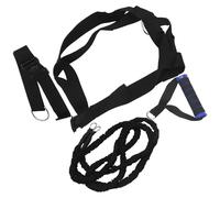EXCEART Jumping Workout Rope, Double Resistance Band, 3 metri, cotone e PP, sprint e agility training, palestra e casa Colore Casuale