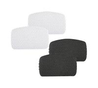 EXCEART Kit Alta Adesione e Riparazione Invisibile Rete in Poliestere 4 Pezzi di Toppe Autoadesive per Riparazione Scarpe Sportive per Tallone e Tomaia
