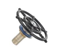 EXCEART Lavabicchieri in Acciaio Inox e Abs Per Lavabicchieri Getto d Acqua Ad Alta Pressione Risciacqua Residui in Secondi Installazione Facile Per Bar e Cucine