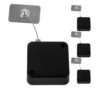 EXCEART Lucchetto con cavo retrattile antifurto da 4 pezzi: 1 m/3,28 piedi di sicurezza telescopico - Lucchetto con cavo per showroom, controller di gioco e adattatori remoti