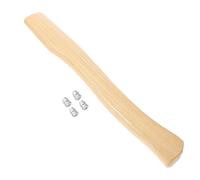 EXCEART Manico in Legno per 38 Cm 4 Cunei Tondi 11 Mm, Impugnatura Sostitutiva Robusta e Levigata per Taglio Legna, Giardinaggio e Attività Outdoor