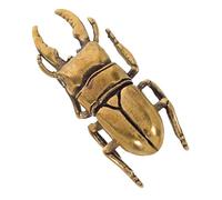 EXCEART Maniglia in Ottone a Forma di Coleottero per Mobili Pomello per Cassetti e Armadietti con Finitura Anticata Ferramenta Decorativa Resistente per Cucina e Armadio Installazione