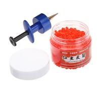 EXCEART Morsetto per Vermi Rossi Elastico, Attrezzo da Pesca ABS | Vermi di Terra e Larve, Uso nella Pesca All'aperto, Elastico 1, 5x3 Mm, Lavorazione Fine