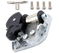 EXCEART Movimento Carillon Musicale Mini a Vite per Scatole Musicali Fai da Te, Ricambio Meccanismo Professionale per Piccole Scatole in Legno, Plastica e Metallo, Suono “la Città