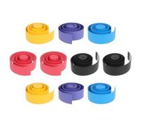EXCEART Nastro Assorbente per Batteria Pezzi Bacchette Antiscivolo 10 in Pu Adesivo Sudore Facile da Sostituire per Accessori Strumenti Musicali