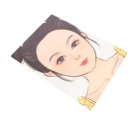 EXCEART Pannello per Pratica Face Painting Riutilizzabile e Lavabile Modello per Esercitazioni su Volti Umani per Adulti e Include Template Vari per Migliorare Tecniche Pittura Facciale