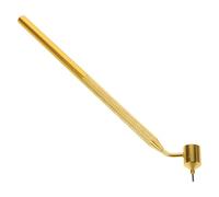 EXCEART Penna Ritocco Vernice Auto 0,3mm in Metallo per Riparazioni Precise | Design a Flusso, Applicazione Versatile, per Proprietari di Auto, Colore Oro, Sottile