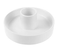 EXCEART Porta Atmosfera e Base Piatta in Bianco Supporto per Bastoncini di, Design ed per Meditazione e Riposo